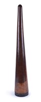Lot 206 - Ø  A LARGE LIGNUM VITÆ ROYAL NAVAL FID,...