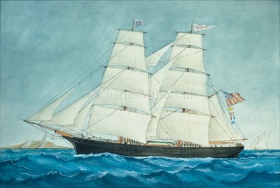 Lot 7 - Continental School, 19th Century<br/>A portside...