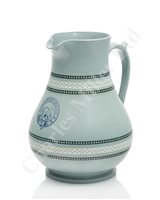 Lot 84 - AN 1875 BRITISH ARCTIC EXPEDITION STONEWARE BEER JUG
