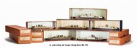 Lot 86 - Two boxed 100':1" scale waterline liner models...