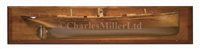 Lot 108 - A late 19th Century builder's half model of a...