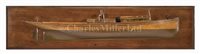 Lot 109 - A late 19th Century builder's half model of a...