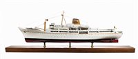 Lot 113 - A builder's model of the M.V. Illiria, built...