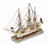 Lot 116 - A fine French Prisoner-of-War-style model of...