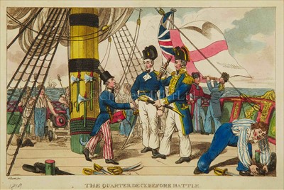 Lot 37 - AN ATTRACTIVE SET OF EARLY 19TH-CENTURY NAVAL...