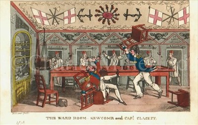 Lot 37 - AN ATTRACTIVE SET OF EARLY 19TH-CENTURY NAVAL...