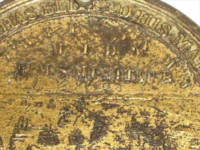Lot 70 - ALEXANDER DAVISON'S MEDAL FOR THE NILE, 1ST...