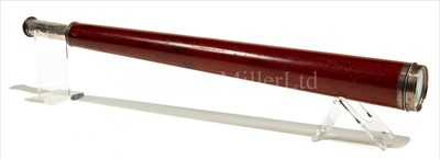 Lot 77 - H.R.H. KING WILLIAM IV'S SAILING TELESCOPE<br/>the...