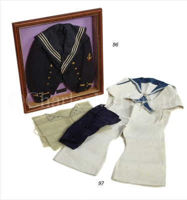 Lot 97 - A 19TH-CENTURY CHILD'S SAILOR SUIT<br/>comprising...