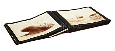 Lot 145 - A REMARKABLE PRIVATE ALBUM OF PHOTOGRAPHS...