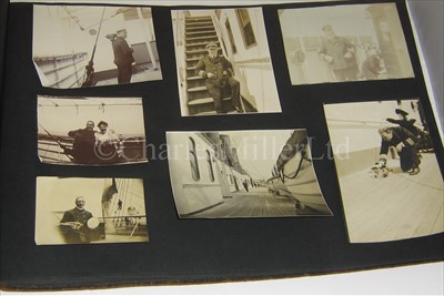 Lot 145 - A REMARKABLE PRIVATE ALBUM OF PHOTOGRAPHS...