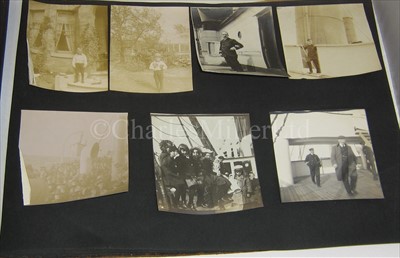 Lot 145 - A REMARKABLE PRIVATE ALBUM OF PHOTOGRAPHS...