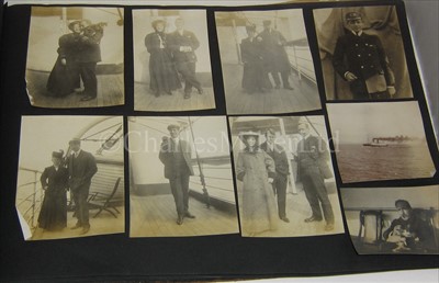 Lot 145 - A REMARKABLE PRIVATE ALBUM OF PHOTOGRAPHS...