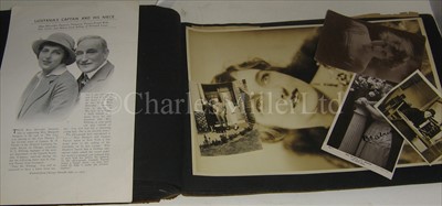 Lot 145 - A REMARKABLE PRIVATE ALBUM OF PHOTOGRAPHS...