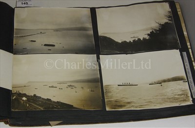 Lot 145 - A REMARKABLE PRIVATE ALBUM OF PHOTOGRAPHS...