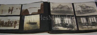 Lot 145 - A REMARKABLE PRIVATE ALBUM OF PHOTOGRAPHS...
