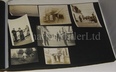 Lot 145 - A REMARKABLE PRIVATE ALBUM OF PHOTOGRAPHS...