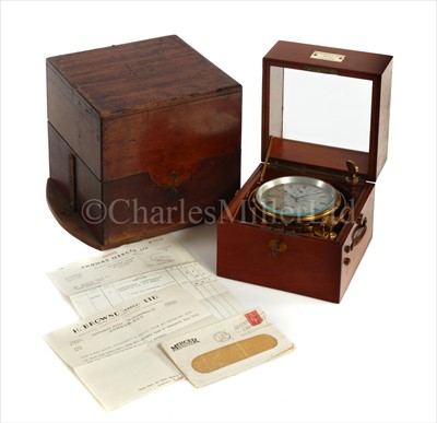 Lot 179 - A 2-DAY MARINE CHRONOMETER BY THOMAS...