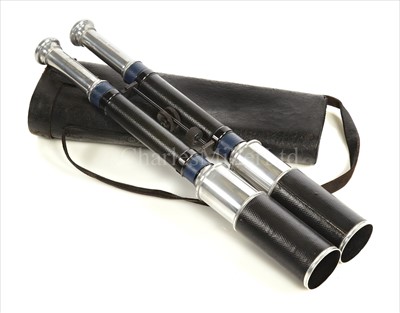 Lot 200 - A FINE PAIR OF TELESCOPE BINOCULARS BY...