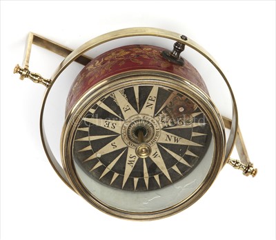 Lot 224 - A RARE EARLY 19TH-CENTURY DECKHEAD "TELL-TALE"...