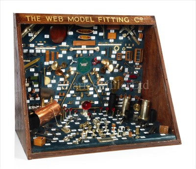 Lot 245 - A COUNTER TOP DISPLAY UNIT FOR THE WEB MODEL...