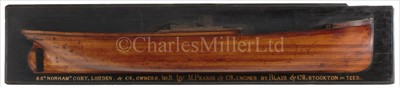 Lot 275 - A 19TH-CENTURY BUILDER'S HALF-BLOCK MODEL FOR...