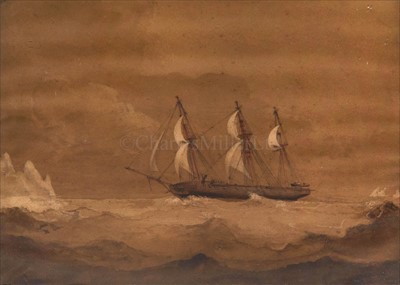 Lot 25 - BRITISH NAVAL SCHOOL, 19TH-CENTURY<br/>H.M.S....