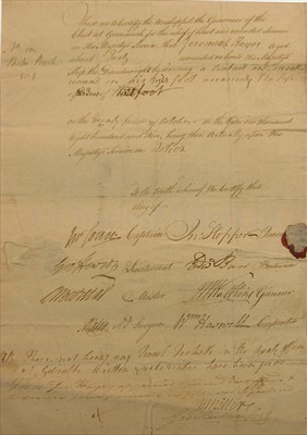 Lot 76 - H.M.S. DREADNOUGHT: A GREENWICH CHEST AWARD TO...