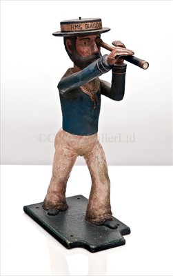Lot 127 - A 19TH-CENTURY ?CHANDLER'S SIGN<br/>in the form of...