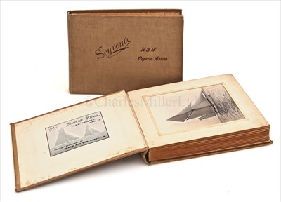 Lot 144 - TWO RARE SOUVENIR ROYAL YACHT SQUADRON REGATTA...