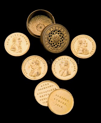 Lot 40 - NAVAL VICTORIES: AN EARLY 19TH-CENTURY...