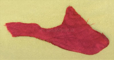 Lot 45 - A FRAGMENT OF THE CANOPY THAT COVERED NELSON'S...