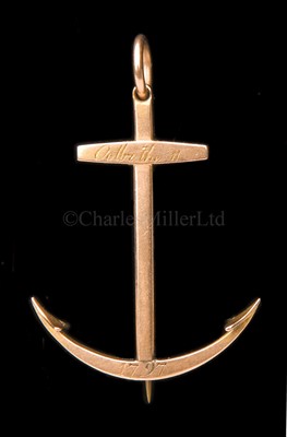Lot 50 - A GOLD BROOCH COMMEMORATING THE BATTLE OF...