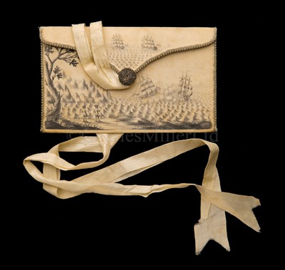 Lot 52 - A RARE EARLY 19TH CENTURY SWEETHEARTS...