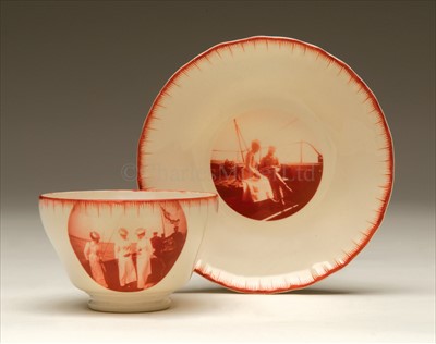 Lot 57 - R.Y. OSBORNE: A RARE PHOTOGRAPHIC SOUVENIR CUP...