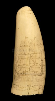 Lot 75 - A MID 19TH-CENTURY AMERICAN SAILORWORK...
