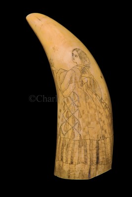 Lot 76 - A MID 19TH-CENTURY SAILORWORK...