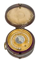 Lot 291 - A POCKET BAROMETER/COMPASS COMPENDIUM, BY J.B. DANCER, MANCHESTER, CIRCA 1900