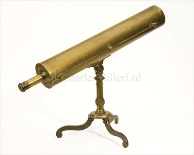 Lot 115 - A MID 18th-CENTURY BRASS REFLECTING 4IN....