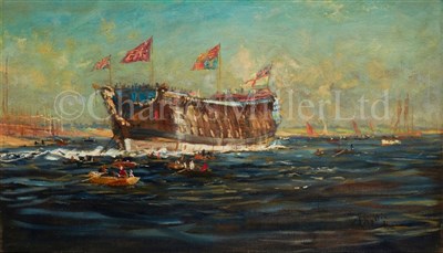 Lot 39 - WILLIAM LIONEL WYLLIE (BRITISH, 1851-1931)