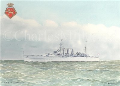 Lot 46 - E. TUFNELL (BRITISH, 1888-1978)<br/>H.M.S....