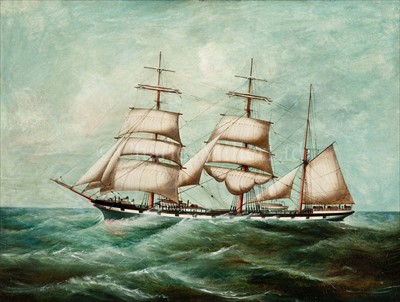 Lot 16 - ENGLISH SCHOOL, CIRCA 1880<br/>'The Barque...