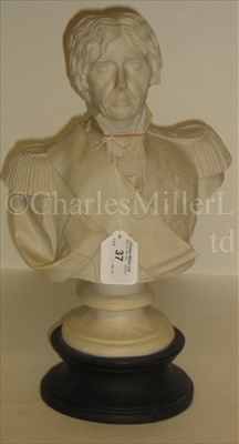 Lot 37 - A 19TH-CENTURY STAFFORDSHIRE JUG OF LORD...