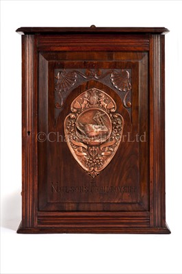 Lot 41 - A LATE 19TH-CENTURY SMOKER'S CABINET BY...