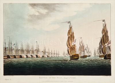 Lot 48 - 'BATTLE OF THE NILE, AUGt. 1ST, 1798'<br/>after...