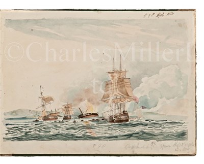 Lot 91 - THE SKETCHBOOK OF CADET POWNOLL FLEETWOOD...