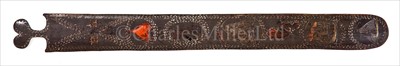 Lot 112 - A 19TH-CENTURY SAILOR'S SCRIMSHAW-DECORATED...