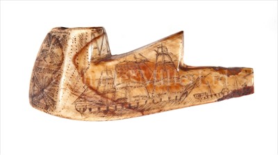 Lot 117 - AN EXTREMELY RARE 19TH-CENTURY SAILOR'S...