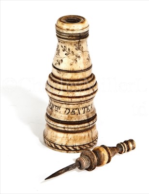 Lot 118 - A RARE 19TH-CENTURY SAILOR'S...
