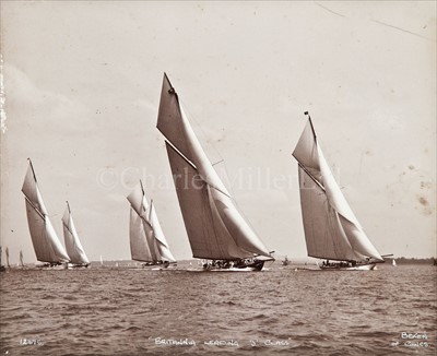 Lot 148 - BEKEN OF COWES: "BRITANNIA LEADING 'J'...